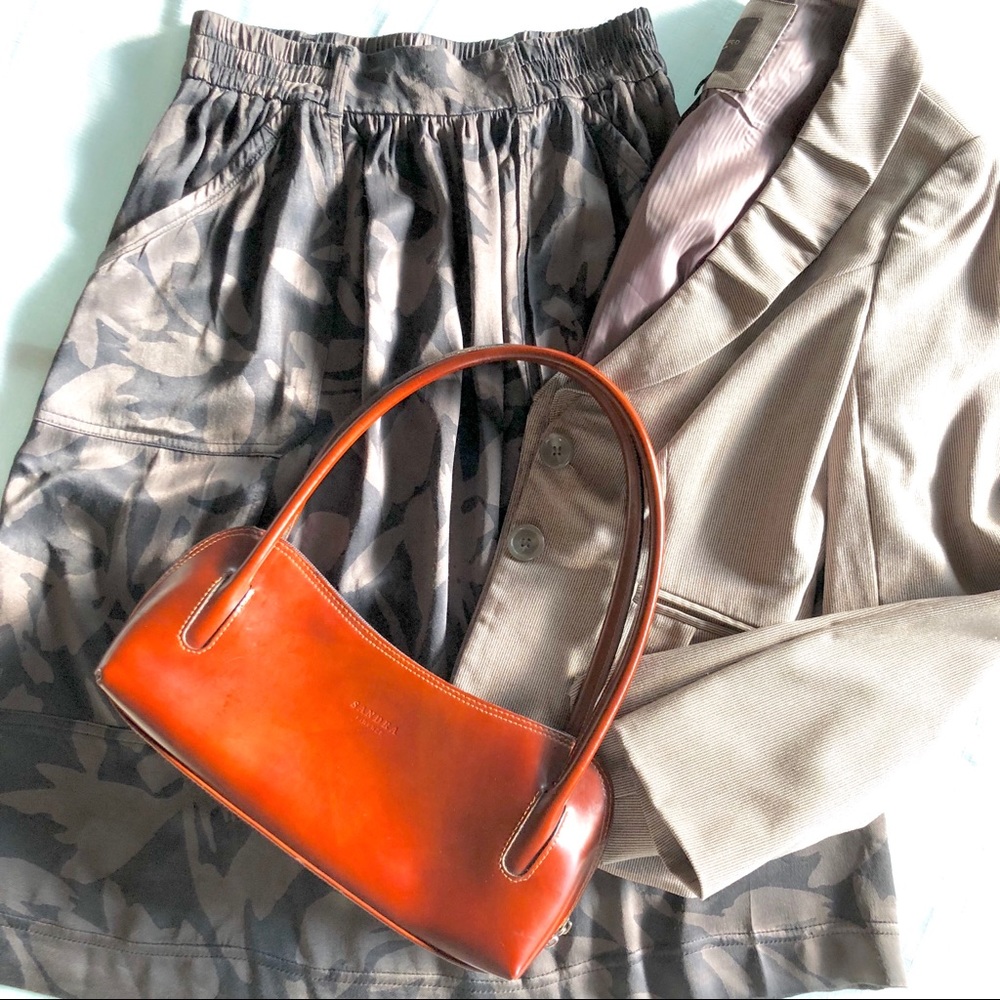 LOFT Rayon Print Skirt - Picture 4 of 8